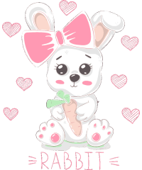 Carrot Unicorn Rabbit